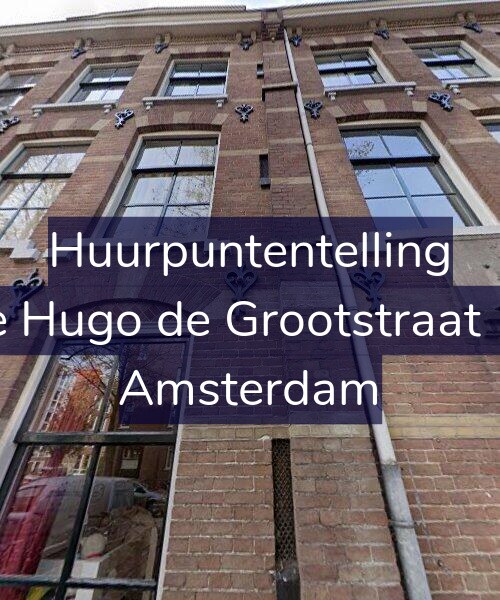 Foto gevel Huurpuntentelling voor Eerste Hugo de Grootstraat 13-L2, Amsterdam