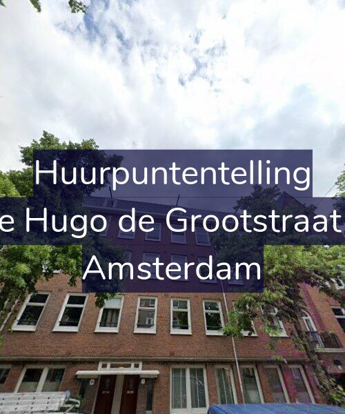 Foto gevel Huurpuntentelling voor Eerste Hugo de Grootstraat 56-2, Amsterdam