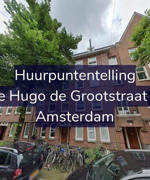 Foto gevel Huurpuntentelling voor Eerste Hugo de Grootstraat 41-H, Amsterdam