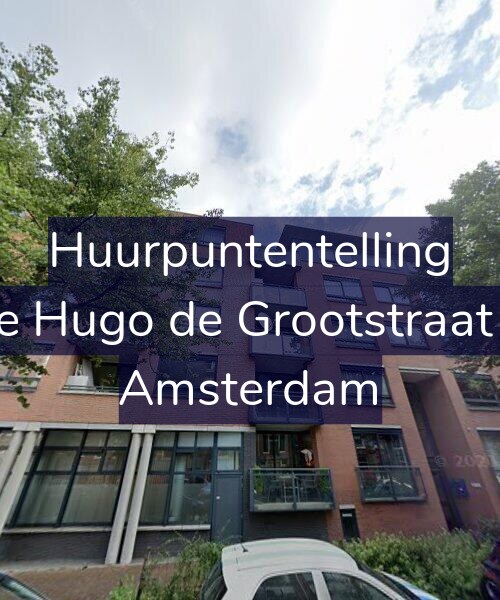 Foto gevel Huurpuntentelling voor Eerste Hugo de Grootstraat 28-B, Amsterdam