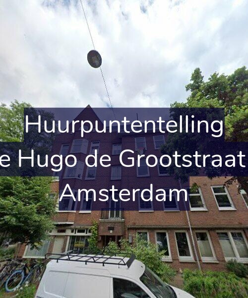 Foto gevel Huurpuntentelling voor Eerste Hugo de Grootstraat 60-1, Amsterdam