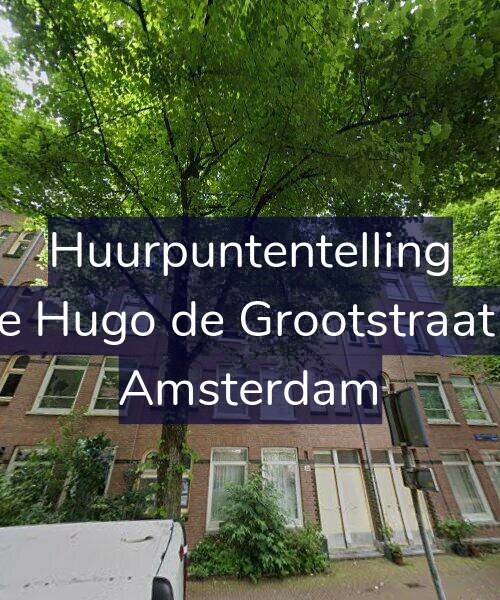 Foto gevel Huurpuntentelling voor Eerste Hugo de Grootstraat 33-1, Amsterdam