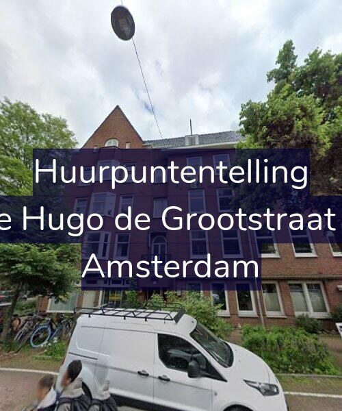 Foto gevel Huurpuntentelling voor Eerste Hugo de Grootstraat 60-H, Amsterdam
