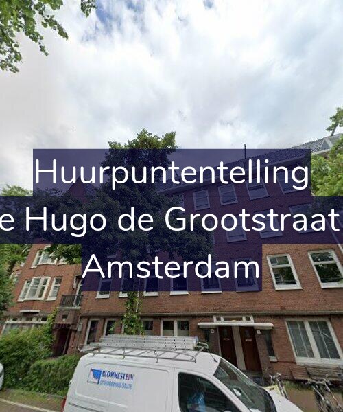 Foto gevel Huurpuntentelling voor Eerste Hugo de Grootstraat 58-1, Amsterdam