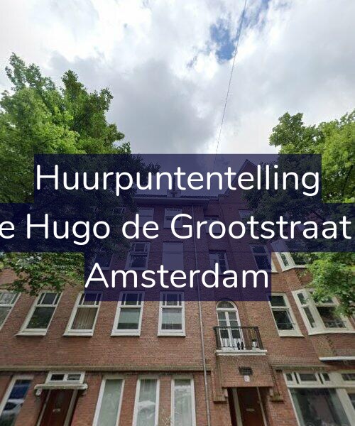 Foto gevel Huurpuntentelling voor Eerste Hugo de Grootstraat 43-3, Amsterdam