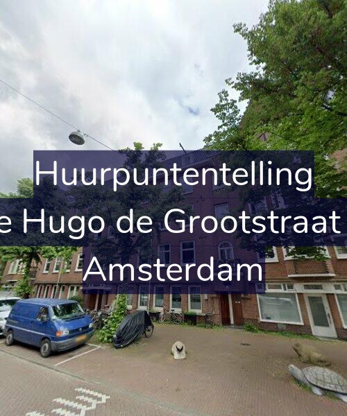 Foto gevel Huurpuntentelling voor Eerste Hugo de Grootstraat 54-H, Amsterdam