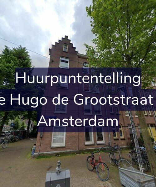 Foto gevel Huurpuntentelling voor Eerste Hugo de Grootstraat 35-H, Amsterdam