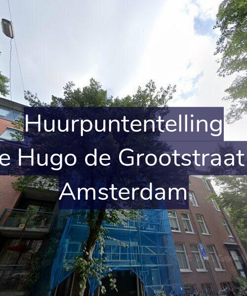 Foto gevel Huurpuntentelling voor Eerste Hugo de Grootstraat 20-2, Amsterdam