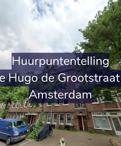 Foto gevel Huurpuntentelling voor Eerste Hugo de Grootstraat 54-1, Amsterdam