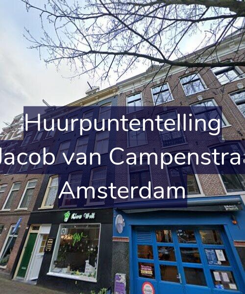 Foto gevel Huurpuntentelling voor Eerste Jacob van Campenstraat 56-3, Amsterdam