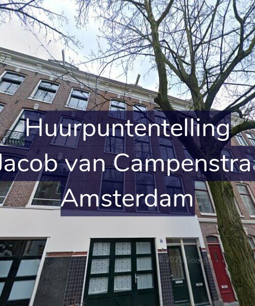 Foto gevel Huurpuntentelling voor Eerste Jacob van Campenstraat 50-2, Amsterdam