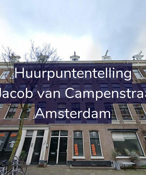 Foto gevel Huurpuntentelling voor Eerste Jacob van Campenstraat 51-2, Amsterdam