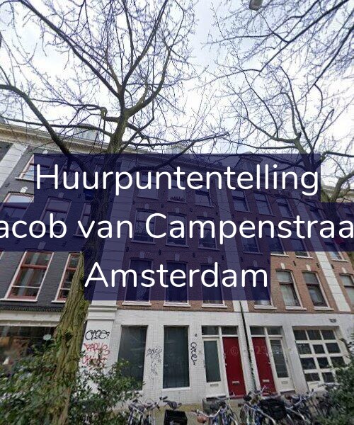 Foto gevel Huurpuntentelling voor Eerste Jacob van Campenstraat 18-3A, Amsterdam