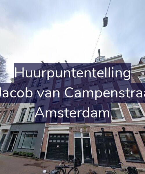Foto gevel Huurpuntentelling voor Eerste Jacob van Campenstraat 31-3, Amsterdam