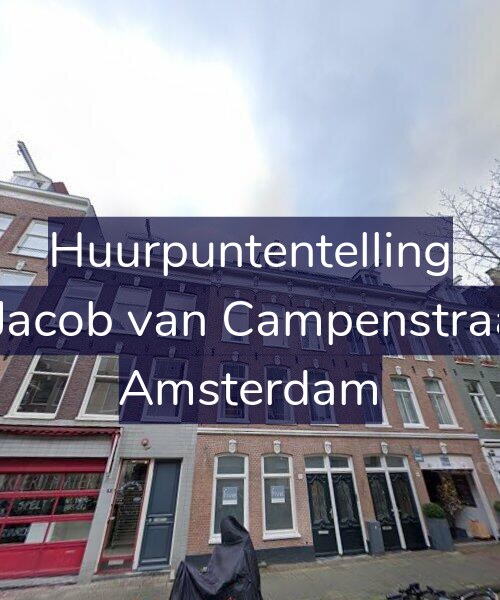 Foto gevel Huurpuntentelling voor Eerste Jacob van Campenstraat 37-2, Amsterdam