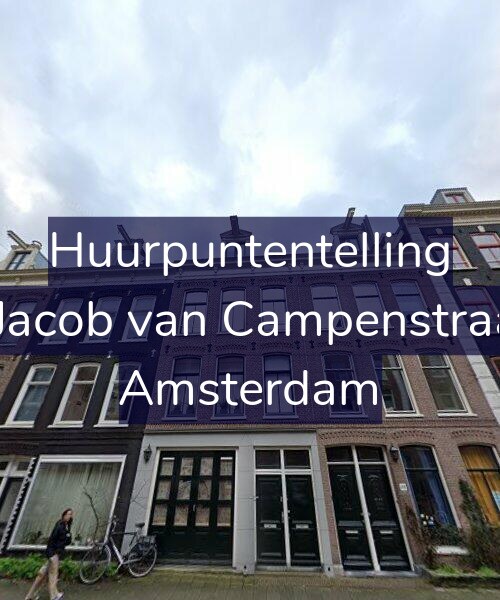 Foto gevel Huurpuntentelling voor Eerste Jacob van Campenstraat 26-1, Amsterdam