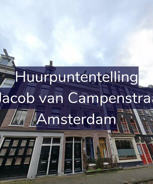 Foto gevel Huurpuntentelling voor Eerste Jacob van Campenstraat 24-1, Amsterdam