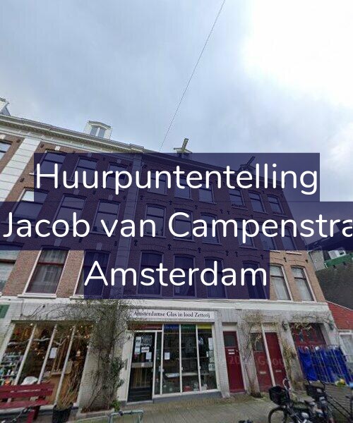 Foto gevel Huurpuntentelling voor Eerste Jacob van Campenstraat 8-1, Amsterdam