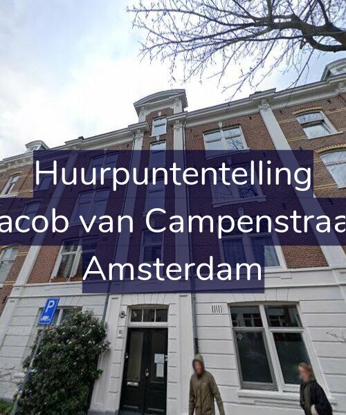 Foto gevel Huurpuntentelling voor Eerste Jacob van Campenstraat 11-1L, Amsterdam