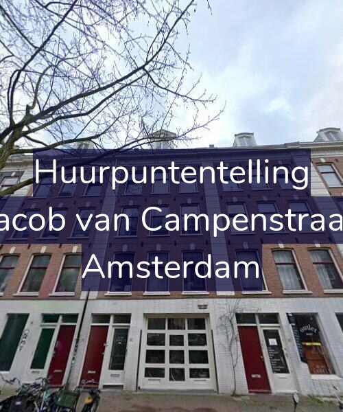 Foto gevel Huurpuntentelling voor Eerste Jacob van Campenstraat 16-1V, Amsterdam