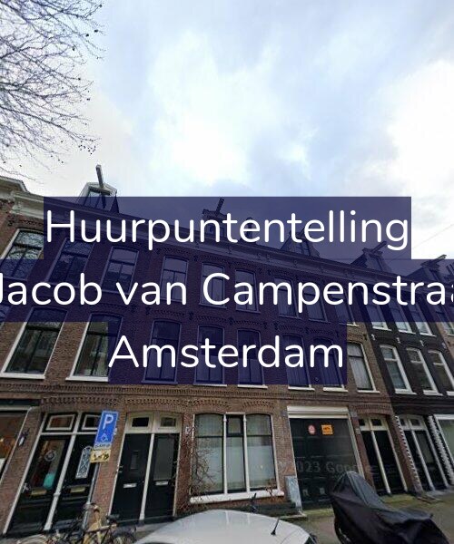 Foto gevel Huurpuntentelling voor Eerste Jacob van Campenstraat 32-1, Amsterdam