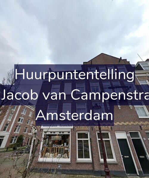 Foto gevel Huurpuntentelling voor Eerste Jacob van Campenstraat 2-2, Amsterdam