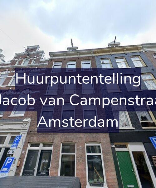 Foto gevel Huurpuntentelling voor Eerste Jacob van Campenstraat 58-1, Amsterdam