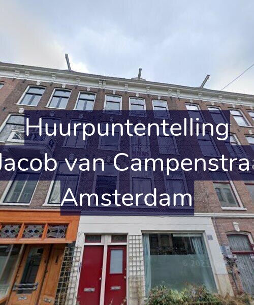 Foto gevel Huurpuntentelling voor Eerste Jacob van Campenstraat 44-1, Amsterdam