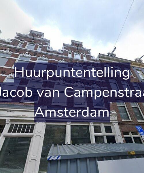 Foto gevel Huurpuntentelling voor Eerste Jacob van Campenstraat 60-2, Amsterdam