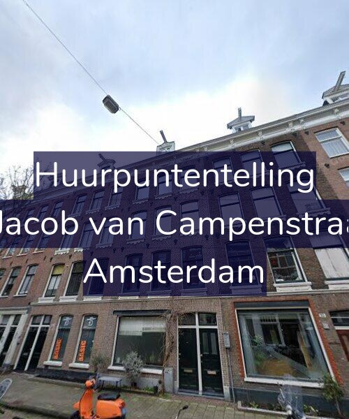 Foto gevel Huurpuntentelling voor Eerste Jacob van Campenstraat 53-4, Amsterdam