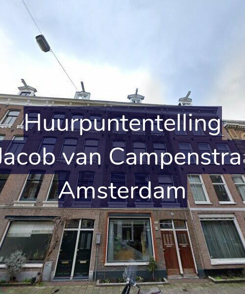 Foto gevel Huurpuntentelling voor Eerste Jacob van Campenstraat 55-2, Amsterdam