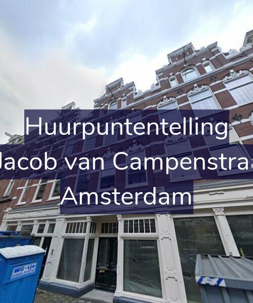 Foto gevel Huurpuntentelling voor Eerste Jacob van Campenstraat 62-1, Amsterdam