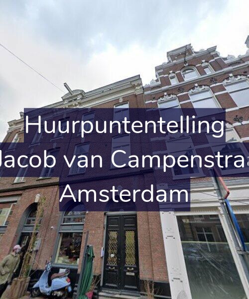 Foto gevel Huurpuntentelling voor Eerste Jacob van Campenstraat 66-1, Amsterdam