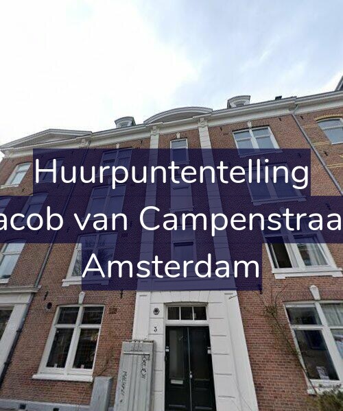 Foto gevel Huurpuntentelling voor Eerste Jacob van Campenstraat 3-2RA, Amsterdam