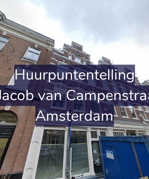 Foto gevel Huurpuntentelling voor Eerste Jacob van Campenstraat 64-1, Amsterdam