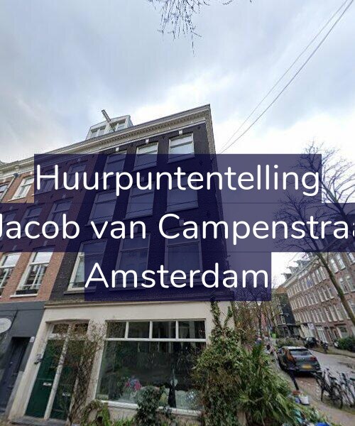 Foto gevel Huurpuntentelling voor Eerste Jacob van Campenstraat 36-1, Amsterdam