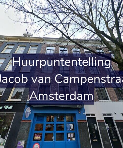 Foto gevel Huurpuntentelling voor Eerste Jacob van Campenstraat 54-1, Amsterdam