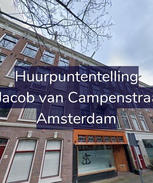 Foto gevel Huurpuntentelling voor Eerste Jacob van Campenstraat 46-3, Amsterdam
