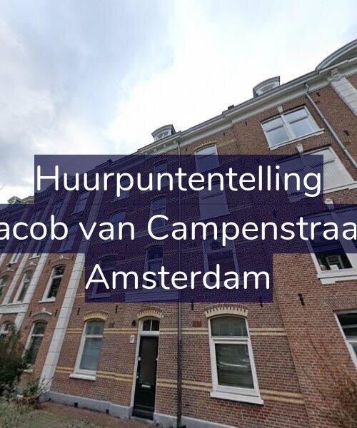 Foto gevel Huurpuntentelling voor Eerste Jacob van Campenstraat 17-2R, Amsterdam
