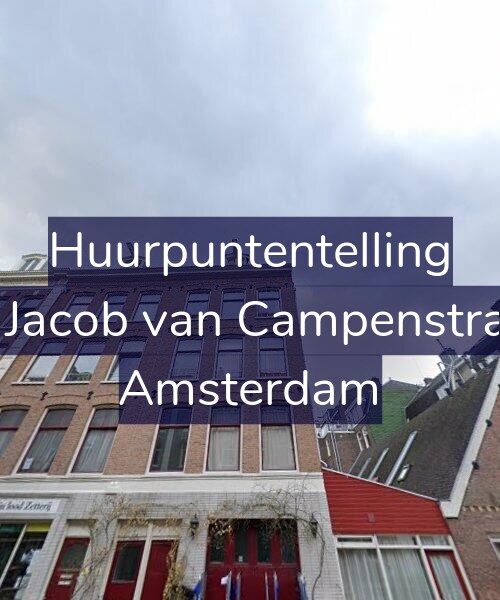 Foto gevel Huurpuntentelling voor Eerste Jacob van Campenstraat 6-3, Amsterdam