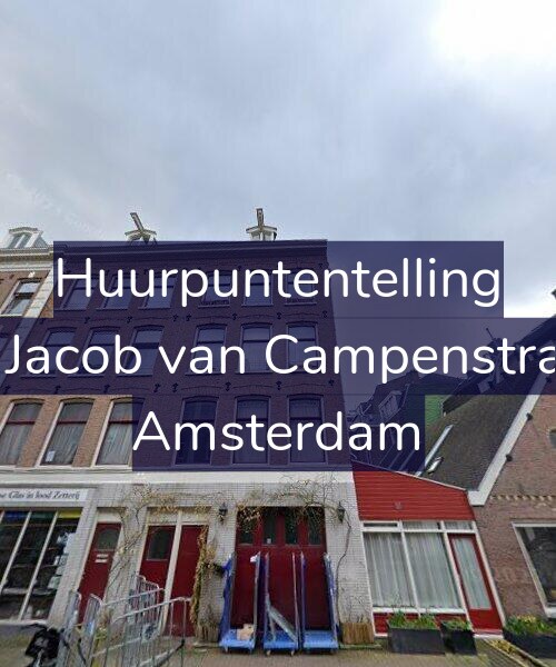 Foto gevel Huurpuntentelling voor Eerste Jacob van Campenstraat 6-1, Amsterdam