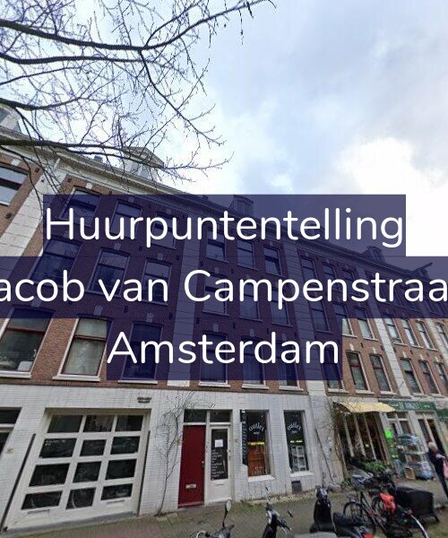 Foto gevel Huurpuntentelling voor Eerste Jacob van Campenstraat 14-3A, Amsterdam