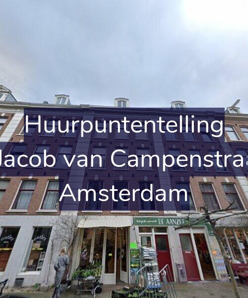 Foto gevel Huurpuntentelling voor Eerste Jacob van Campenstraat 12-3, Amsterdam