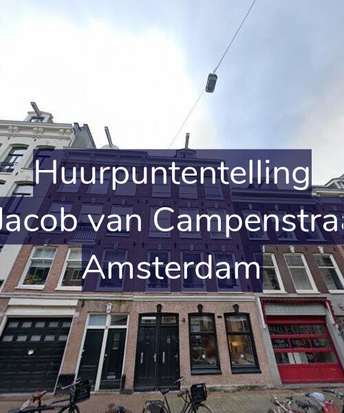 Foto gevel Huurpuntentelling voor Eerste Jacob van Campenstraat 33-2, Amsterdam