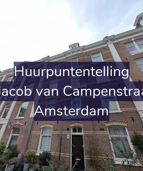 Foto gevel Huurpuntentelling voor Eerste Jacob van Campenstraat 9-HL, Amsterdam