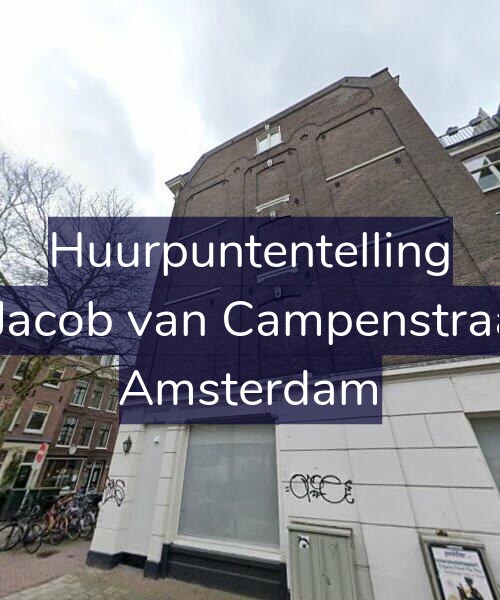 Foto gevel Huurpuntentelling voor Eerste Jacob van Campenstraat 25-3, Amsterdam