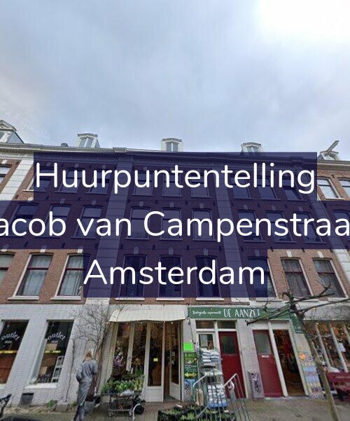 Foto gevel Huurpuntentelling voor Eerste Jacob van Campenstraat 12-2A, Amsterdam