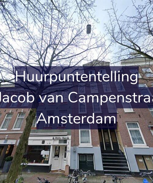 Foto gevel Huurpuntentelling voor Eerste Jacob van Campenstraat 43-1, Amsterdam