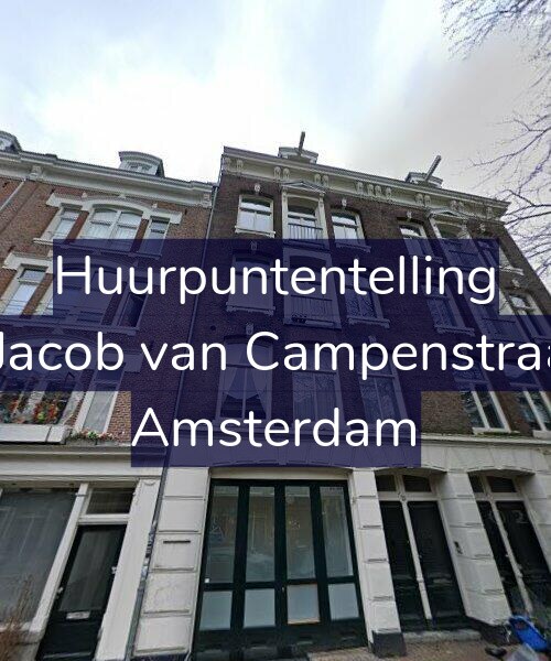 Foto gevel Huurpuntentelling voor Eerste Jacob van Campenstraat 23-2, Amsterdam