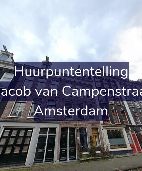 Foto gevel Huurpuntentelling voor Eerste Jacob van Campenstraat 24-H, Amsterdam